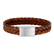 SON armbånd brun kalveskin
