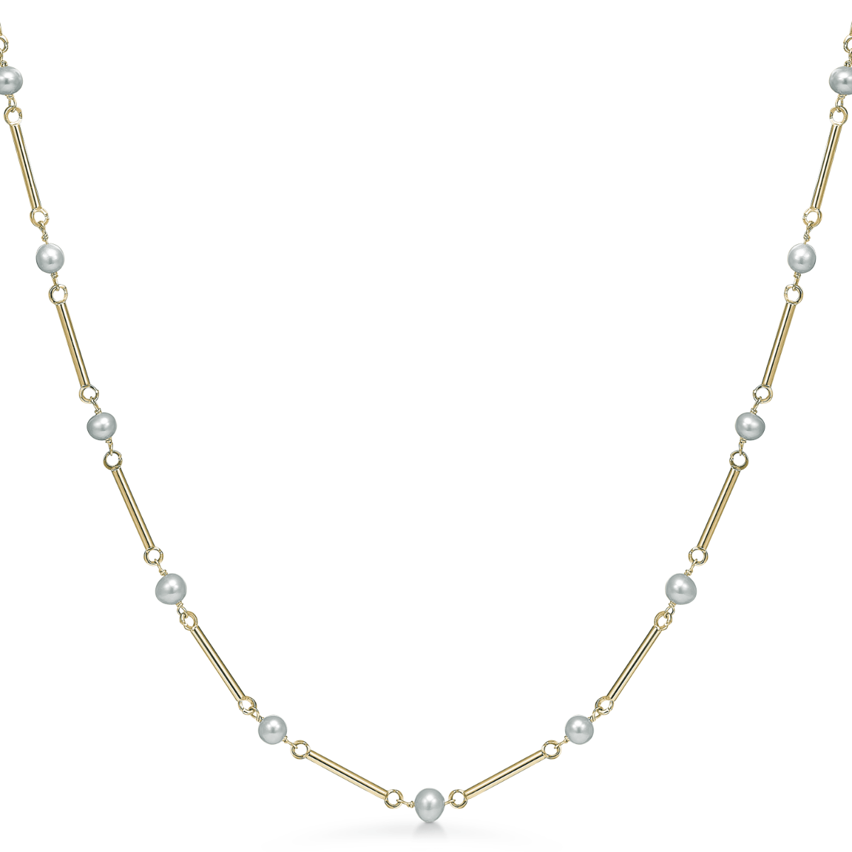 8 kt. Guld collier