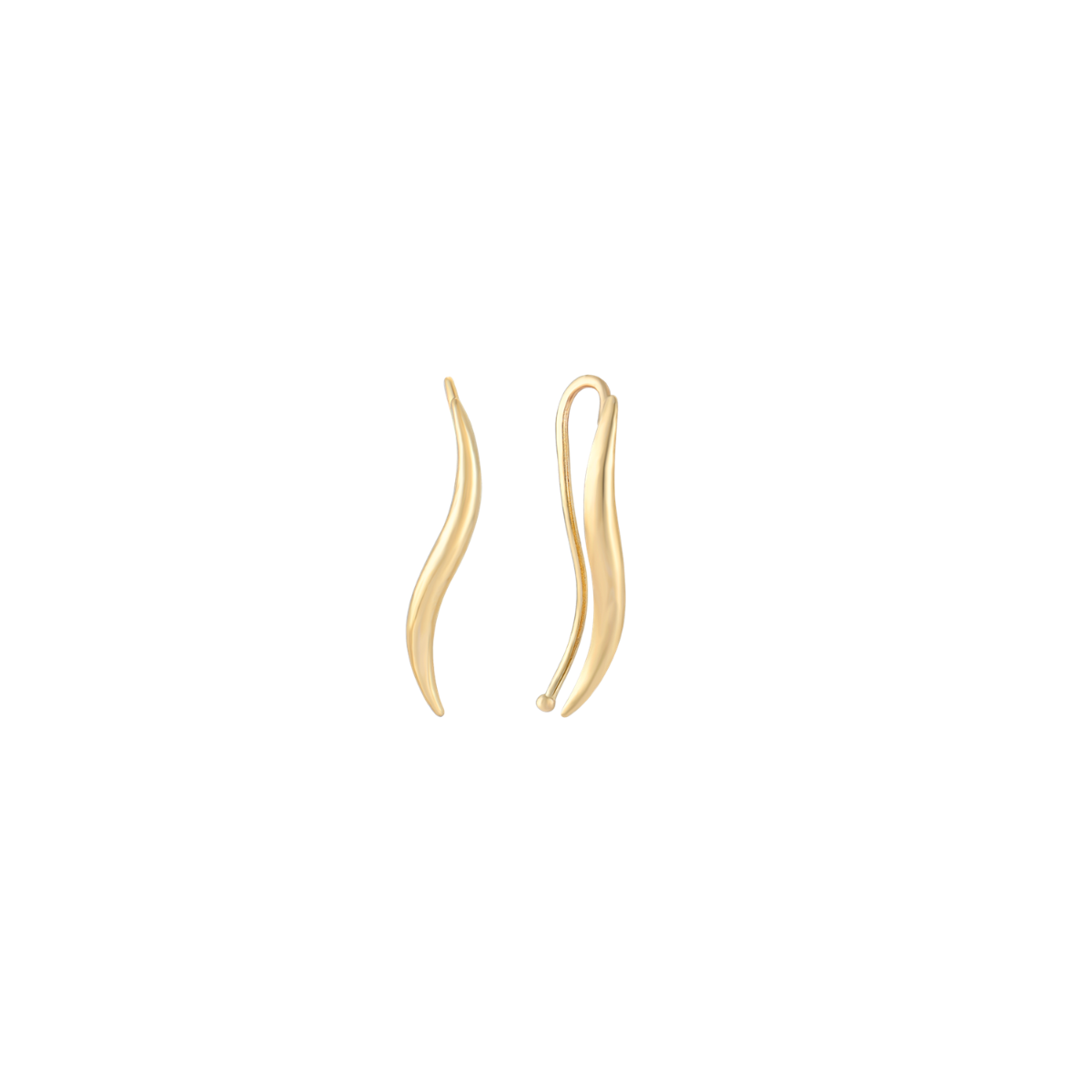 8 kt. guld ørehænger