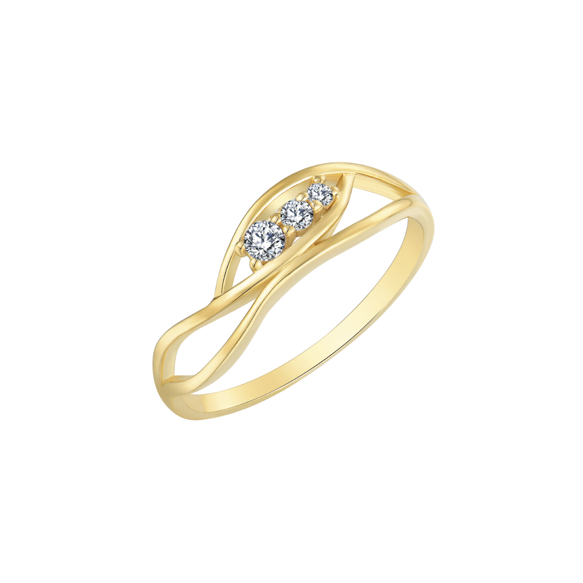 8 kt. Guld ring