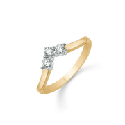 8 kt. Guld ring