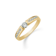 8 kt. Guld ring