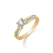 8 kt. Guld ring