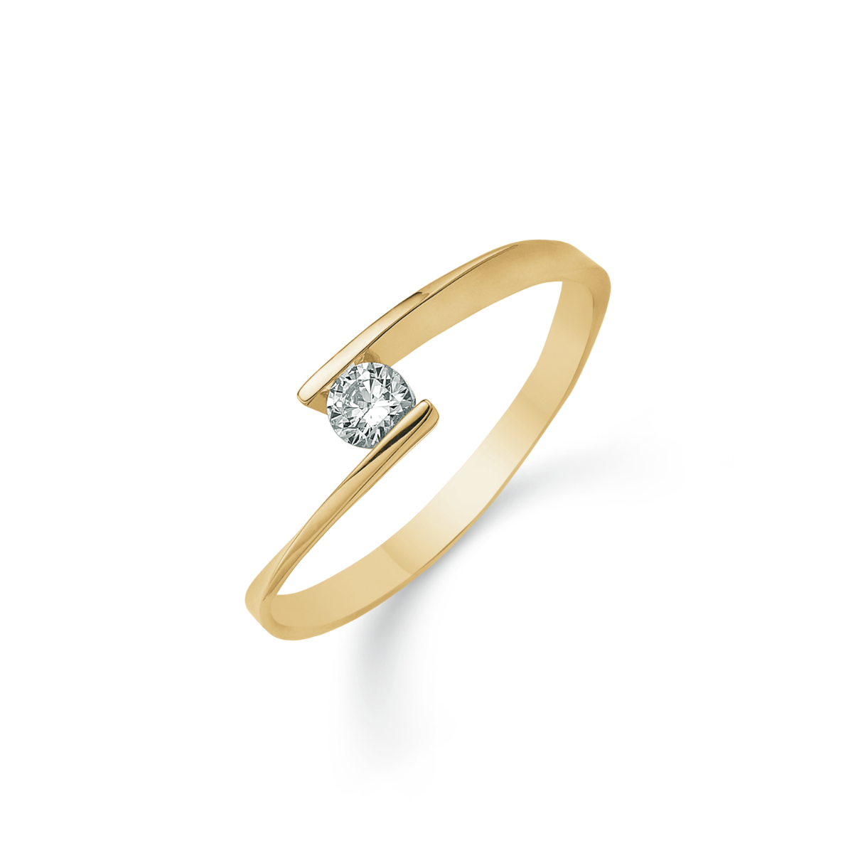 8 kt. Guld ring