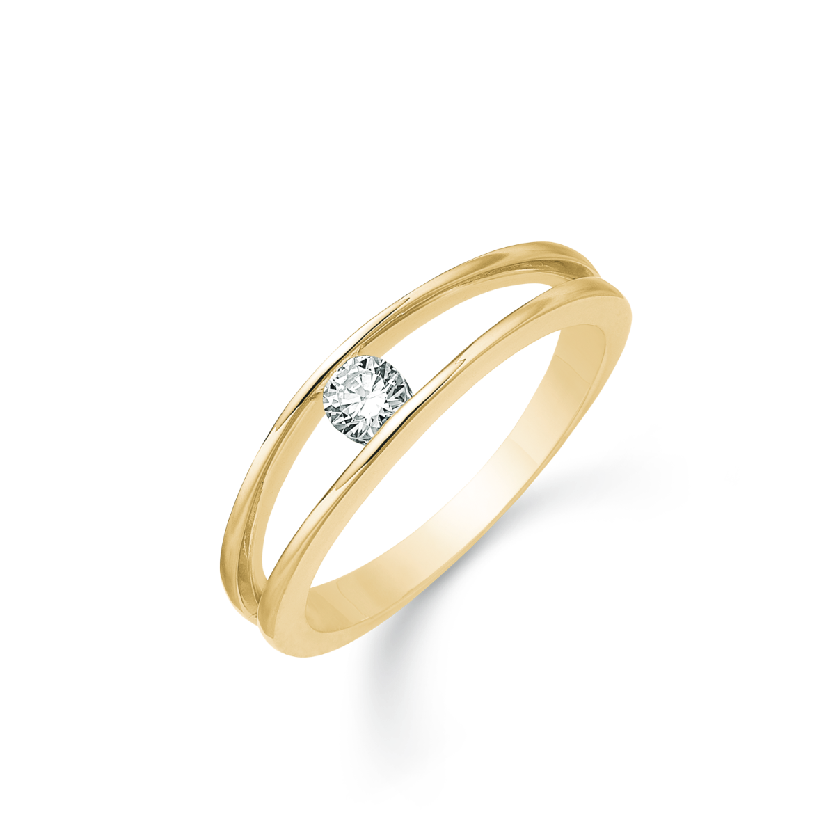 8 kt. Guld ring