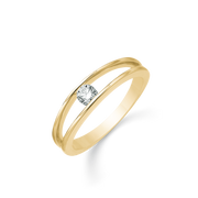 8 kt. Guld ring