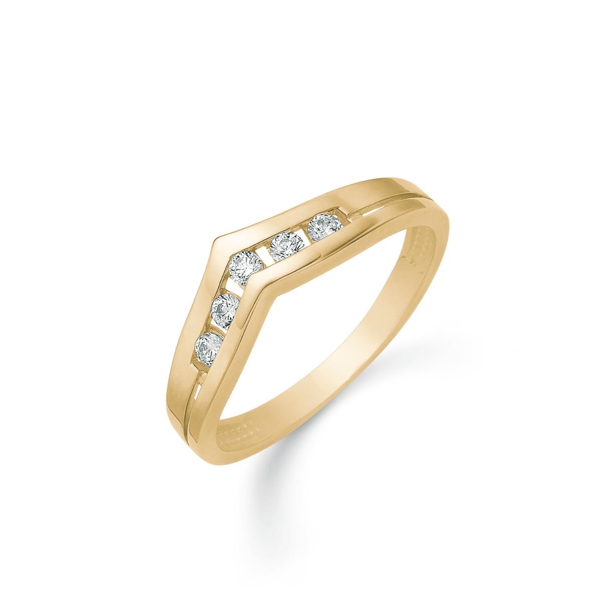 8 kt. Guld ring