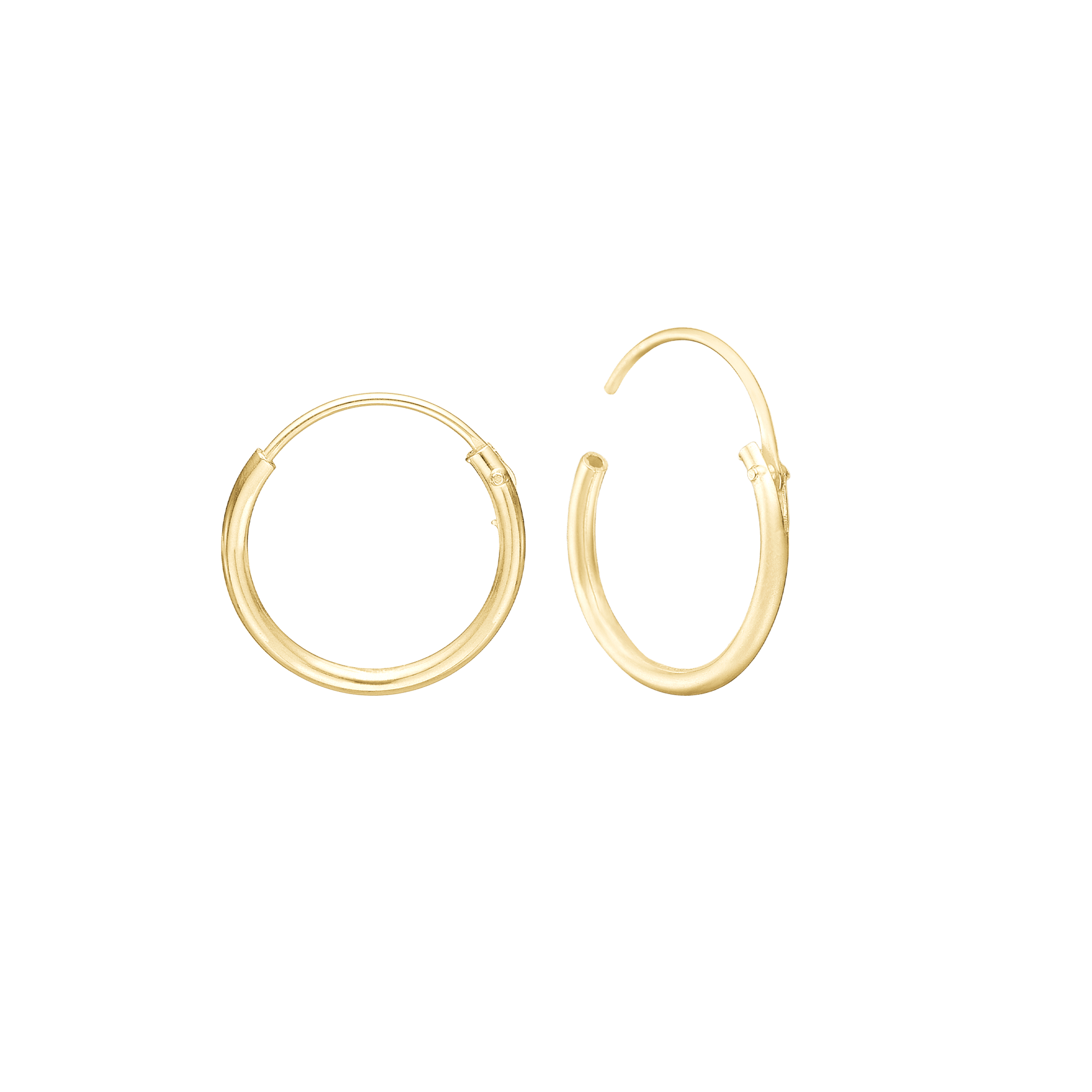 8KT CREOL 14,5 MM, TRÅD 1,2MM M/VIPPELÅS