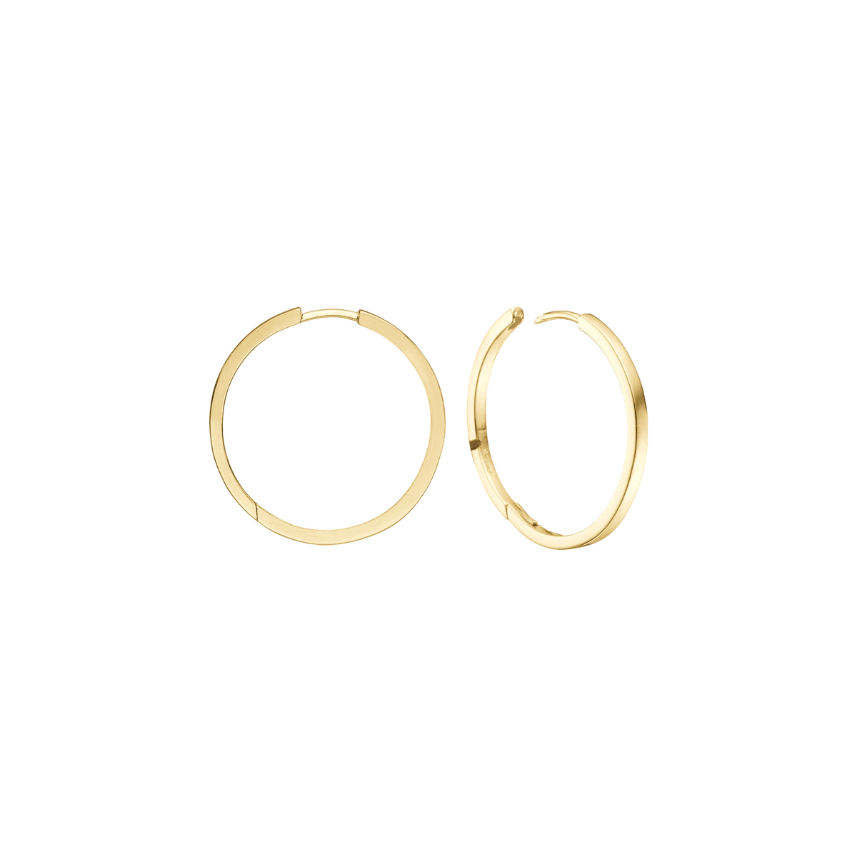 8KT CREOL 16,5 MM, TRÅD 2,3MM M/KLAPLÅS