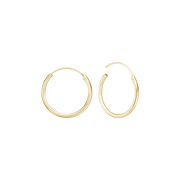 8KT CREOL 17,5 MM, TRÅD 1,2MM M/VIPPELÅS