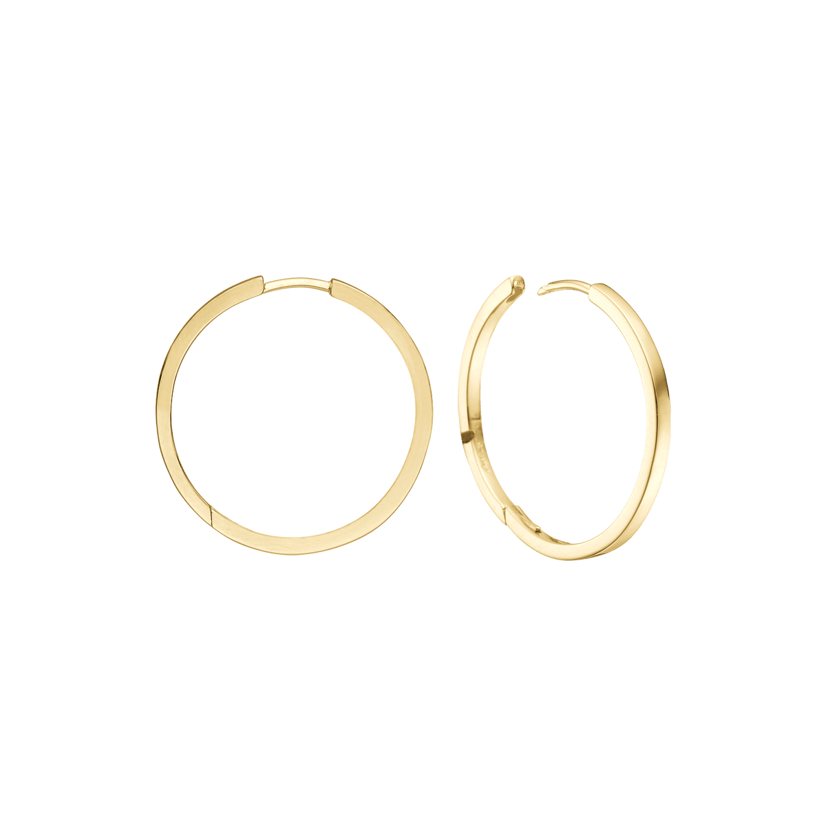 8KT CREOL  20MM, TRÅD 1,9MM M/KLAPLÅS