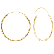 8KT CREOL 43MM, TRÅD 1,4MM M/VIPPELÅS