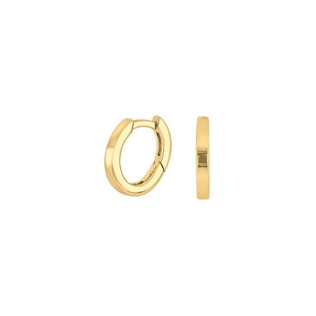 8kt guld creol 12mm - Urma.dk
