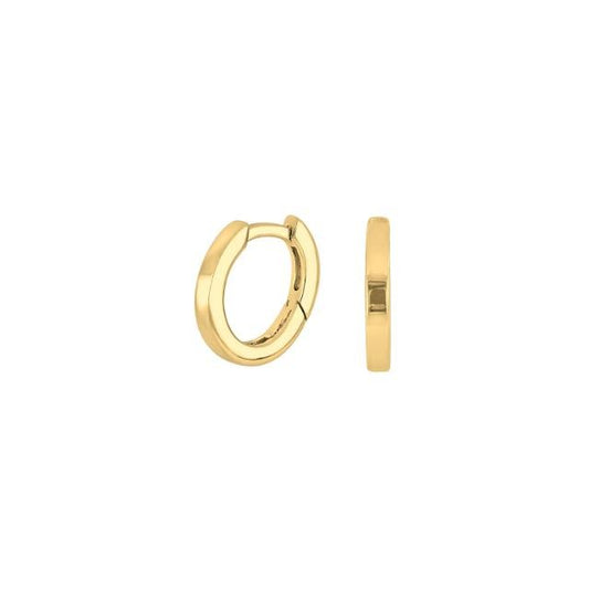 8kt guld creol 12mm - Urma.dk