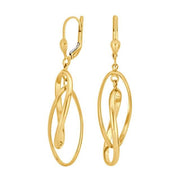 8kt. Guld ørehængere - Urma.dk