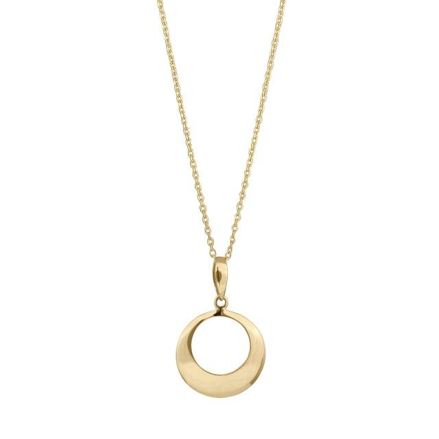 8kt. Guld vedhæng + forg. kæde - Urma.dk