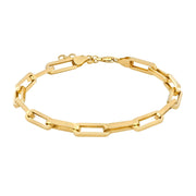 8kt. guldarmbånd firkantet led - Urma.dk