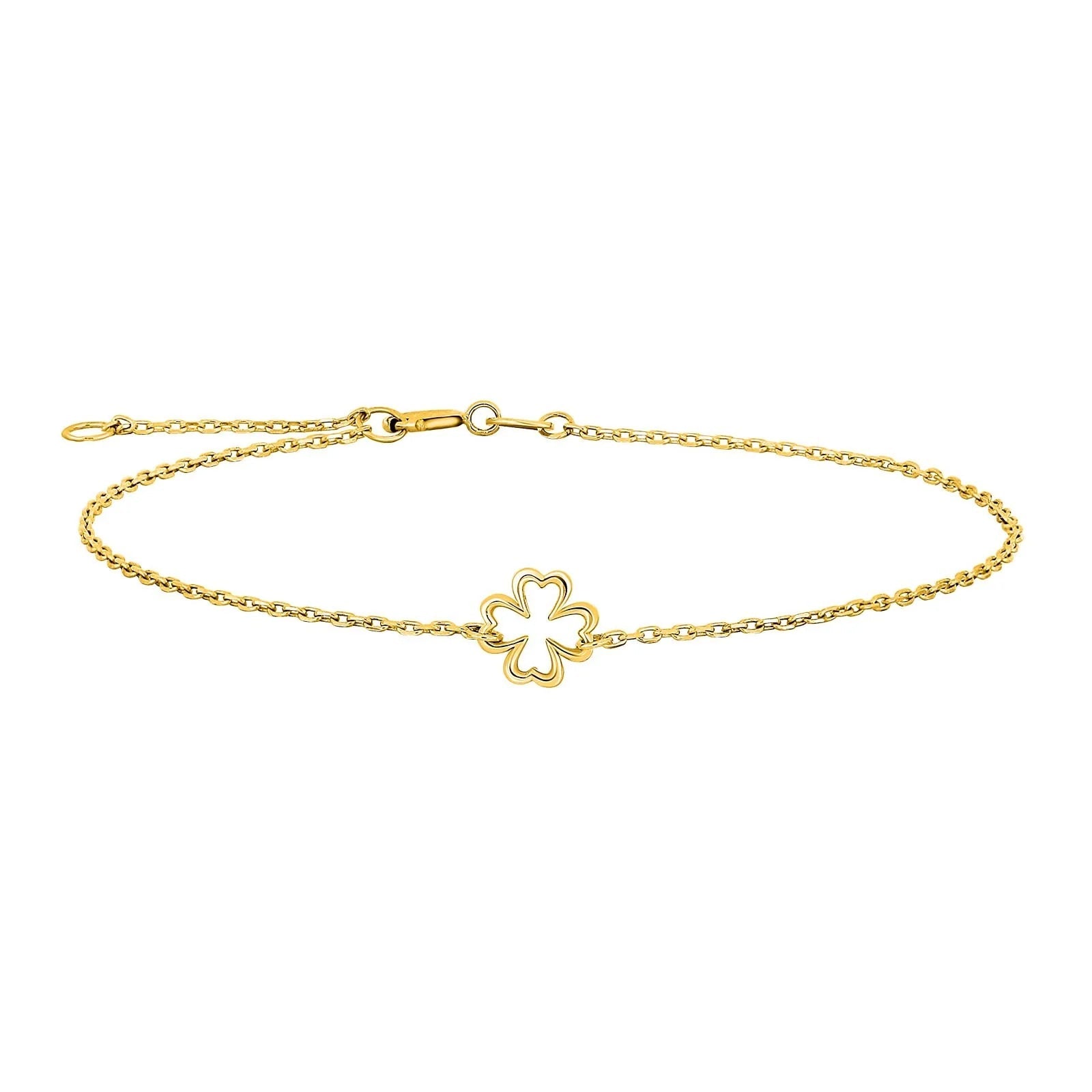 8kt. Guldarmbånd med kløver - Urma.dk