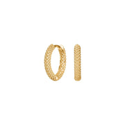 8kt. guldcreoler - Urma.dk