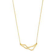 8kt. guldhalskæde - Urma.dk