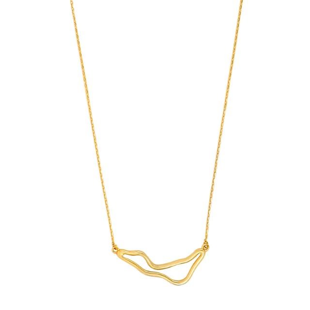 8kt. guldhalskæde - Urma.dk