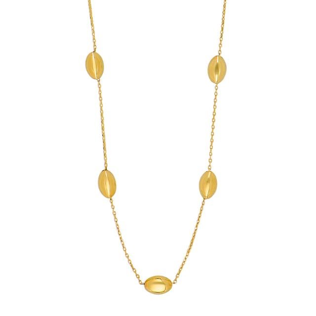 8kt. guldhalskæde - Urma.dk