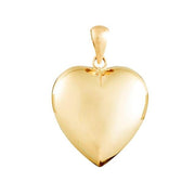 8kt. guldhjerte 12mm - Urma.dk