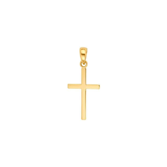 8kt. guldkors 15mm - Urma.dk