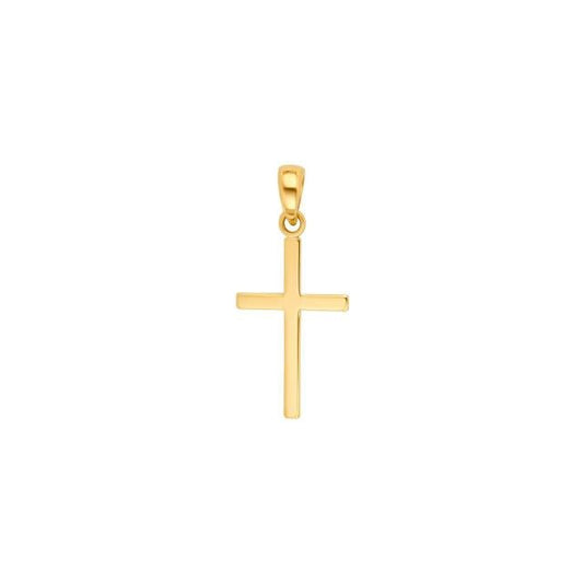 8kt. guldkors 15mm - Urma.dk