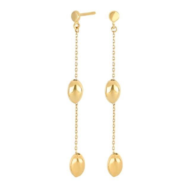 8kt. guldørehænger - Urma.dk