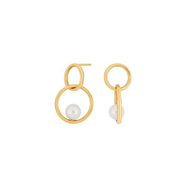 8kt. Guldørehænger m. fvkp. - Urma.dk