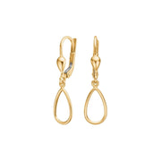 8kt. guldørehængere - Urma.dk