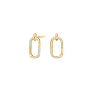 8kt. guldørestikker m. cz - Urma.dk