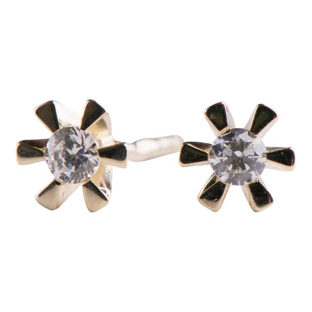 8kt. guldørestikker m/cz - Urma.dk