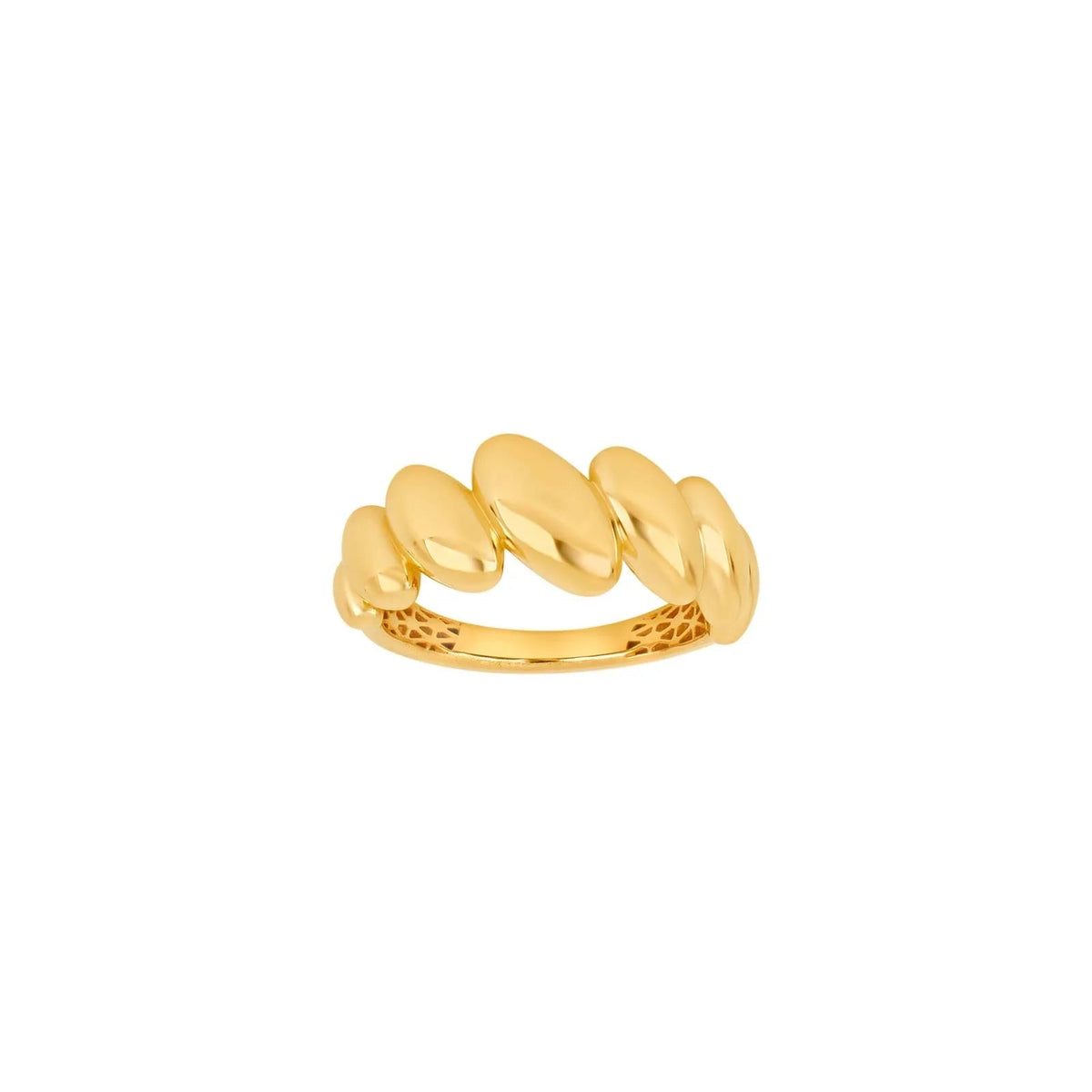 8kt. guldring - Urma.dk