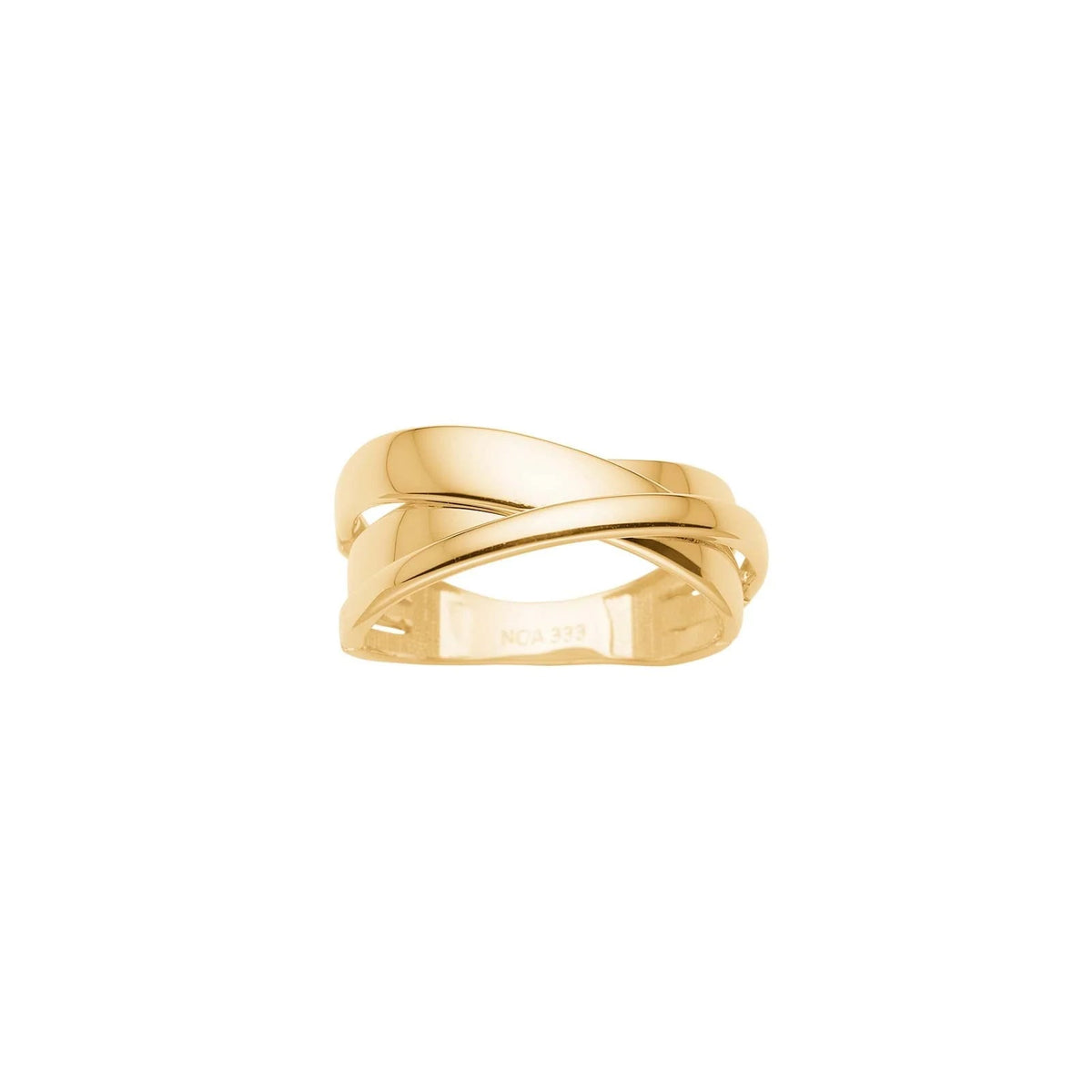 8kt. guldring - Urma.dk