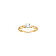 8kt. guldring m/cz - Urma.dk
