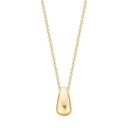 8kt. guldvedhæng inkl. forg. kæde - Urma.dk