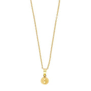 8kt. guldvedhæng kugle 6mm inkl. forg. kæde - Urma.dk