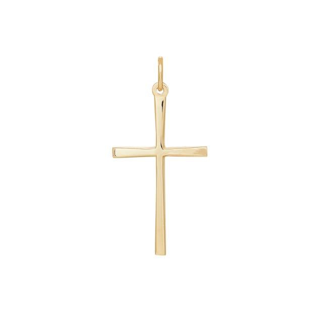8kt stavkors, H:30mm - Urma.dk
