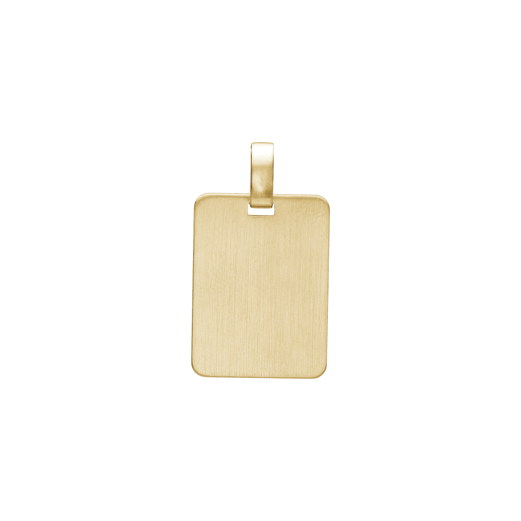 8KT VEDH. GRAVØRPLADE 15,5 x 21 mm