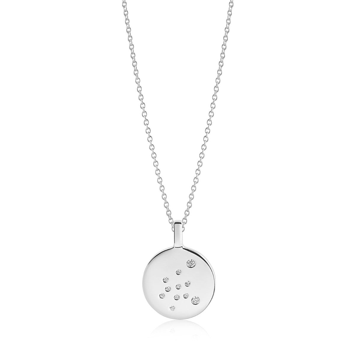 Sif Halskæde Zodiaco Vandmand SJ-P1064-CZ/45