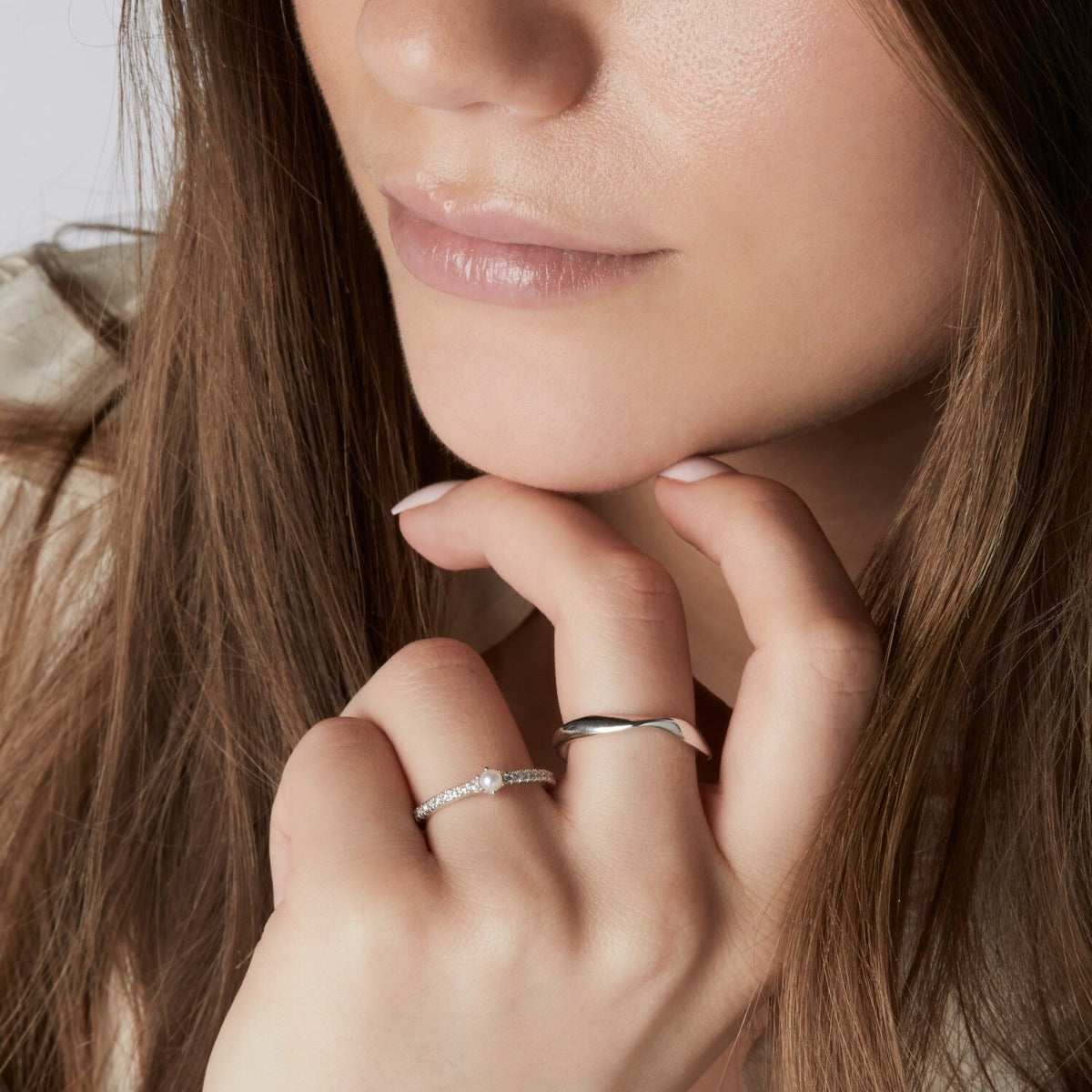 Sif Ring Ellera Perla Uno SJ-R12284