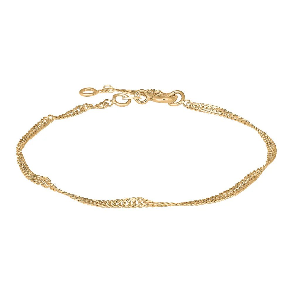 9kt. guldarmbånd singapore - Urma.dk