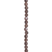BRUN MÅNESTEN COLLIER 45CM