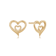 Sølvforgyldt ørestikker F10239190