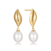 Sølvforgyldt ørestikker F10249302