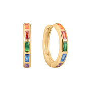 Sølvforgyldt creoler F10249311