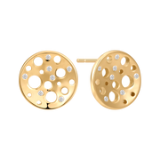 Sølvforgyldt ørestikker F10249313