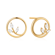 Sølvforgyldt ørestikker F10249316